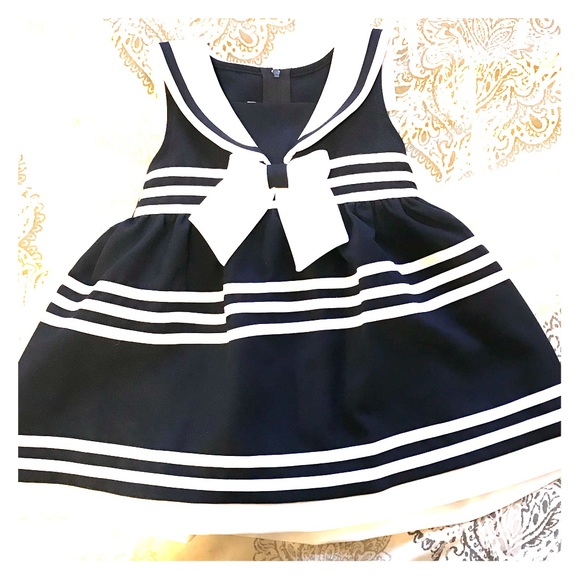 Bonnie Baby Other - Girls Sailor Dress
